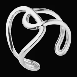 Abstract Ring | 18K vergoldet