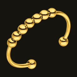 Anti Stress Ring | 18K vergoldet
