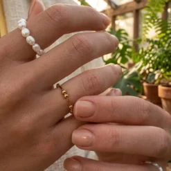 Anti Stress Ring | 18K vergoldet