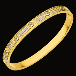 Arena Armreif | 18K vergoldet