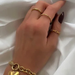 Aurelie Ring | 18K vergoldet