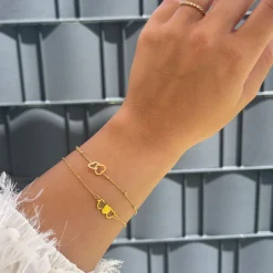 Best Friends Armband | 18K vergoldet