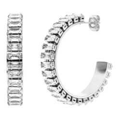 Big Icy Creolen | 18K vergoldet