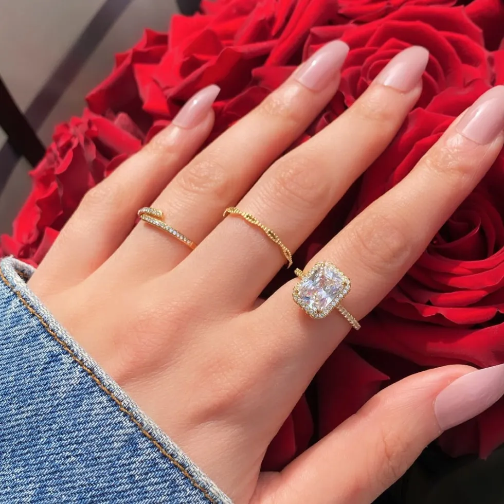 Big Shine Ring | 18K vergoldet