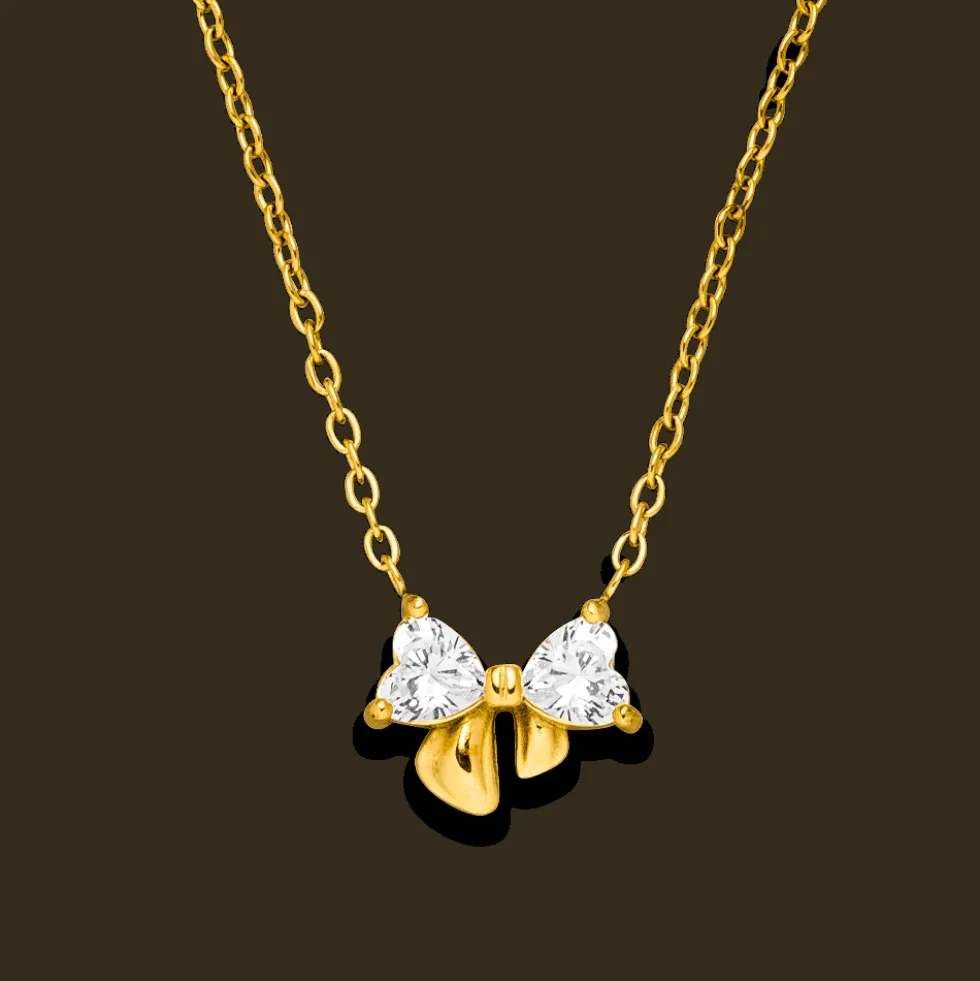 Bowlight Halskette | 18K vergoldet