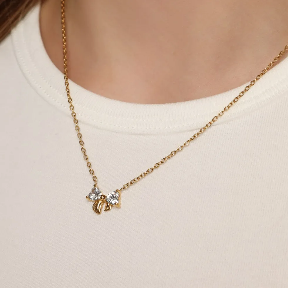 Bowlight Halskette | 18K vergoldet