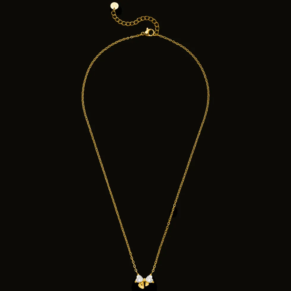 Bowlight Halskette | 18K vergoldet