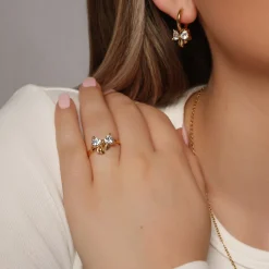 Bowlight Ring | 18K vergoldet