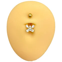 Butterfly Belly Piercing | Chirurgenstahl