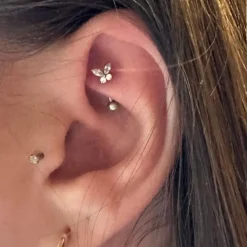 Butterfly Rook Piercing | Chirurgenstahl