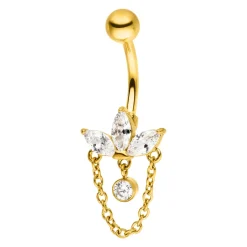 Cataleya Belly Piercing | Chirurgenstahl