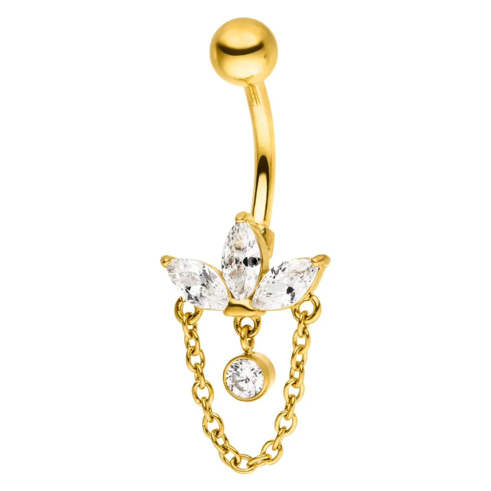 Cataleya Belly Piercing | Chirurgenstahl