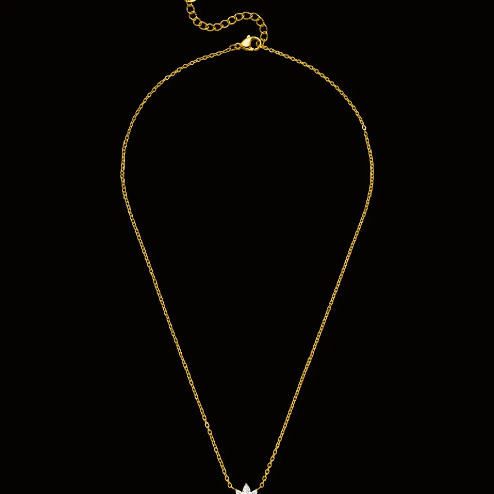 Cataleya Halskette | 18K vergoldet