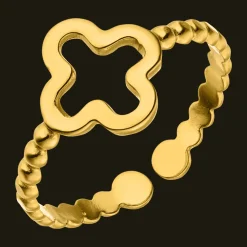 Clover Ring | 18K vergoldet