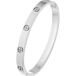 Crossed Arianna Armreif | 18K vergoldet