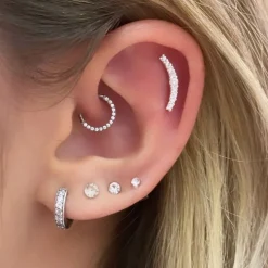 Crystal Clicker Piercing | Titan