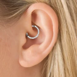 Crystal Clicker Piercing | Titan