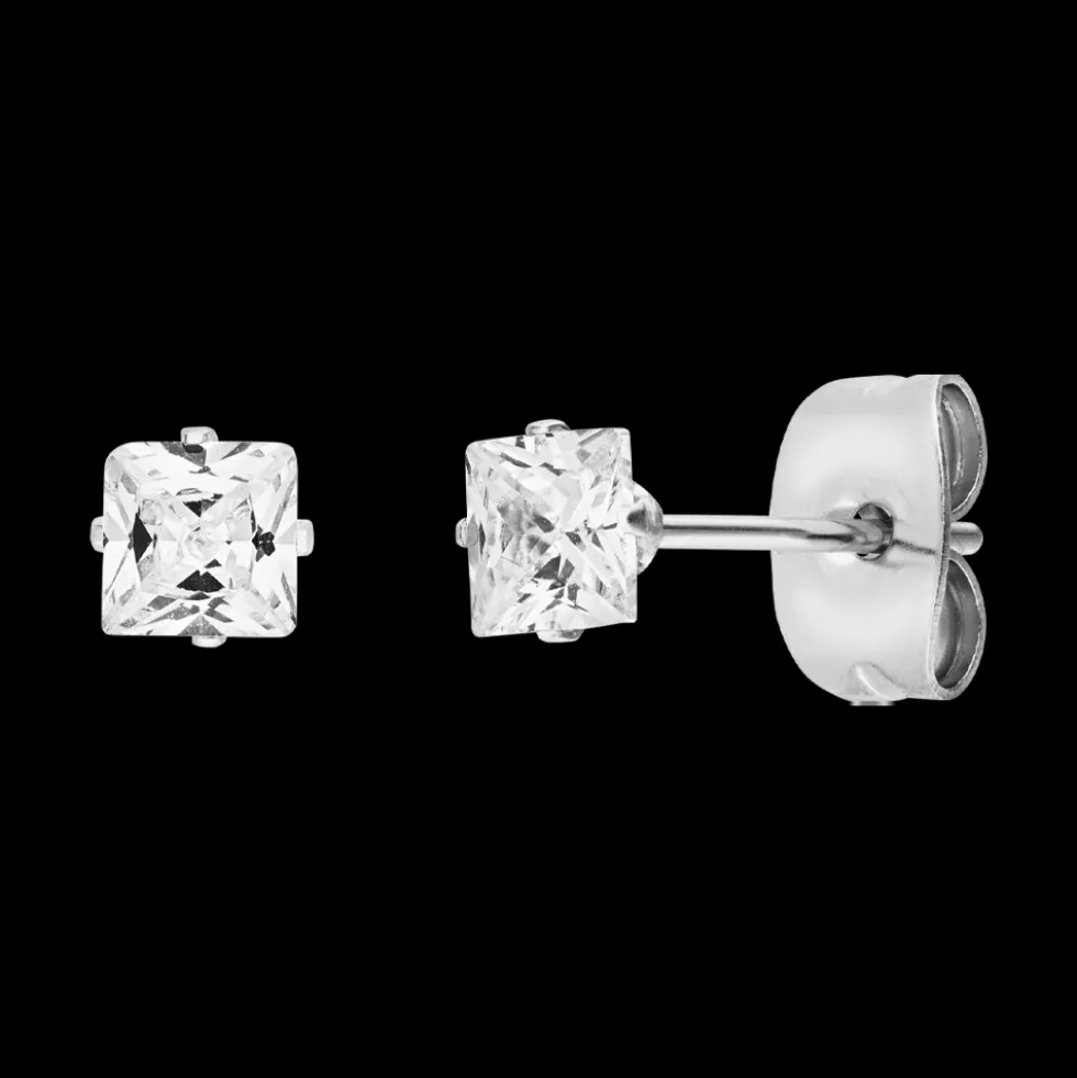 Cube Stones Ohrstecker | 18K vergoldet