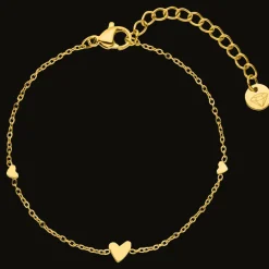 Cute Heart Armband | 18K vergoldet