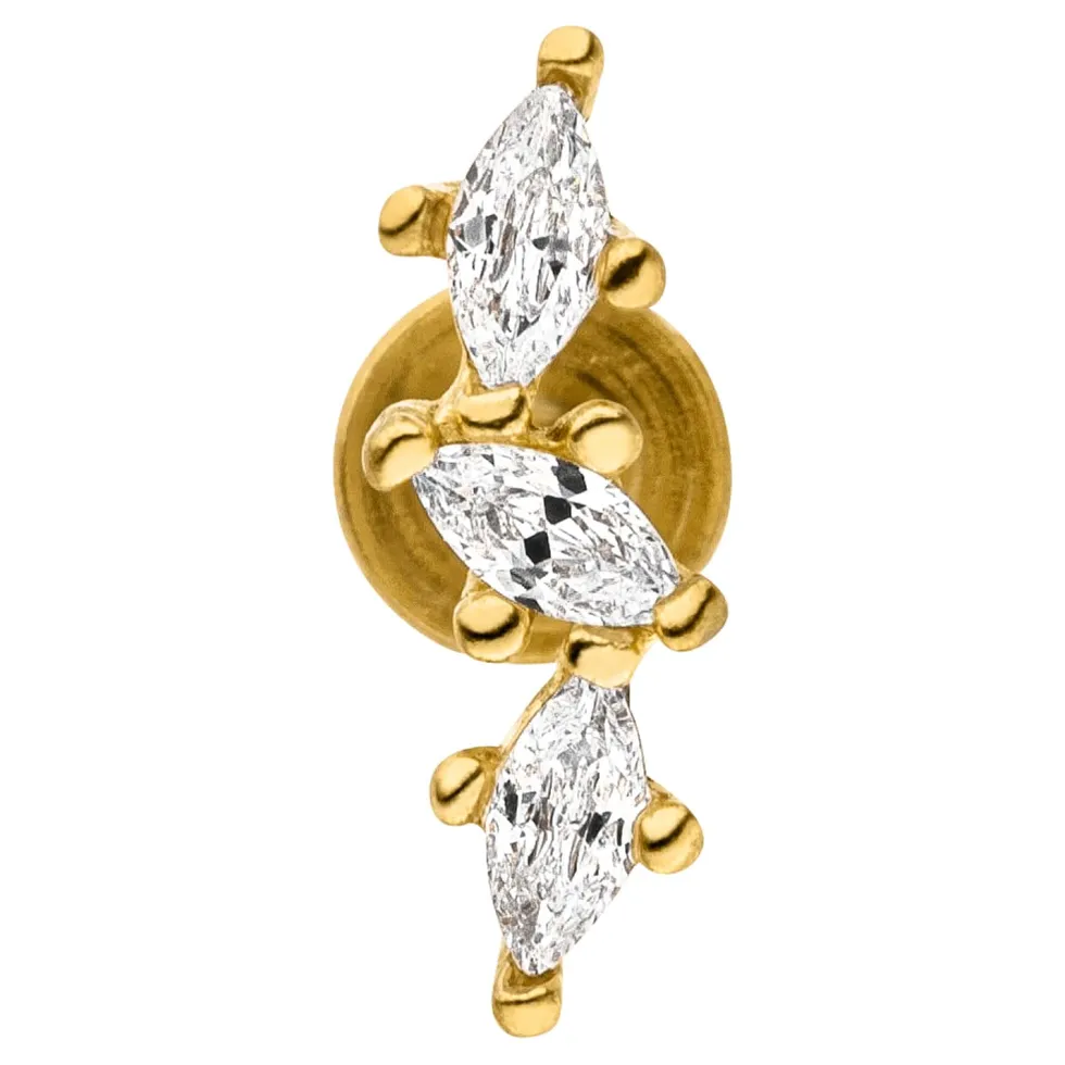 Diamond Leaves Piercing | Titan