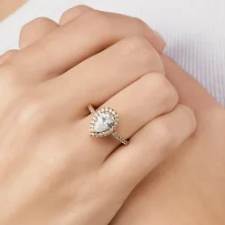 Drop Ring | 18K vergoldet