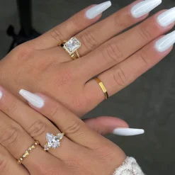 Edgy Ring | 18K vergoldet