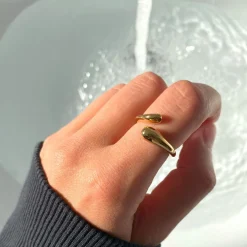 Embraced Ring | 18K vergoldet