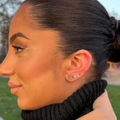 Flower Ohrstecker | 18K vergoldet