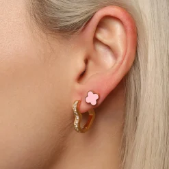 Glow Heart Ohrringe | 18K vergoldet