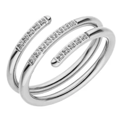Glow Loop Ring | 18K vergoldet