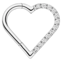 Heart Clicker Piercing | Titan