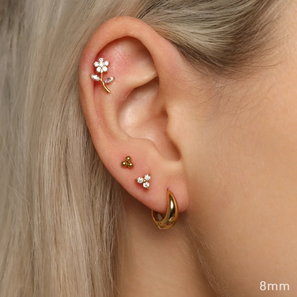 Kate Ohrringe | 18K vergoldet