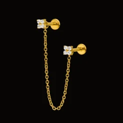 Kette für Piercings & Ohrringe