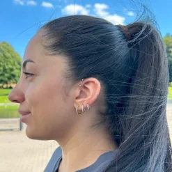 Klara Set Ohrringe | 18K vergoldet
