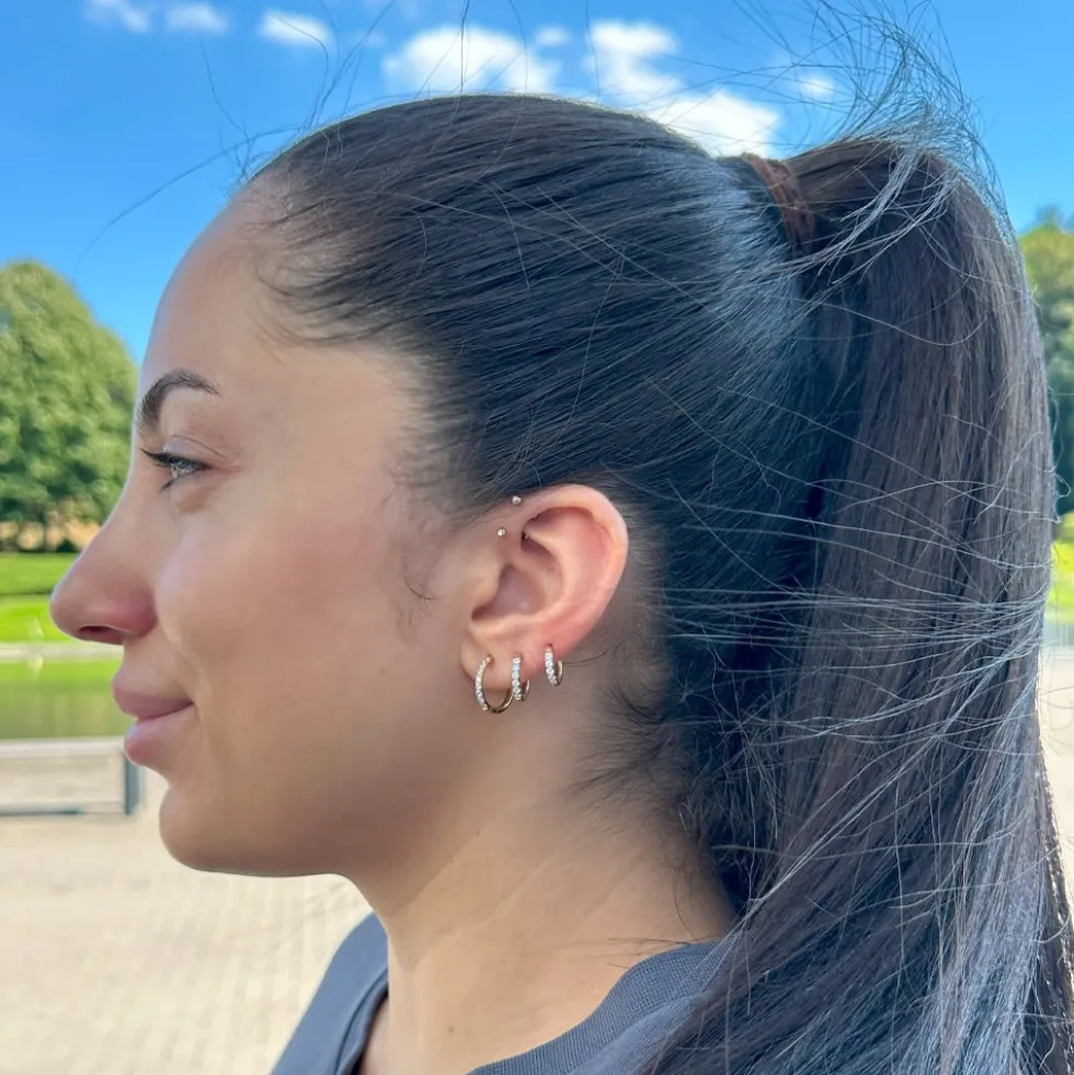 Klara Set Ohrringe | 18K vergoldet