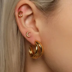 Kyla Ohrstecker | 18K vergoldet