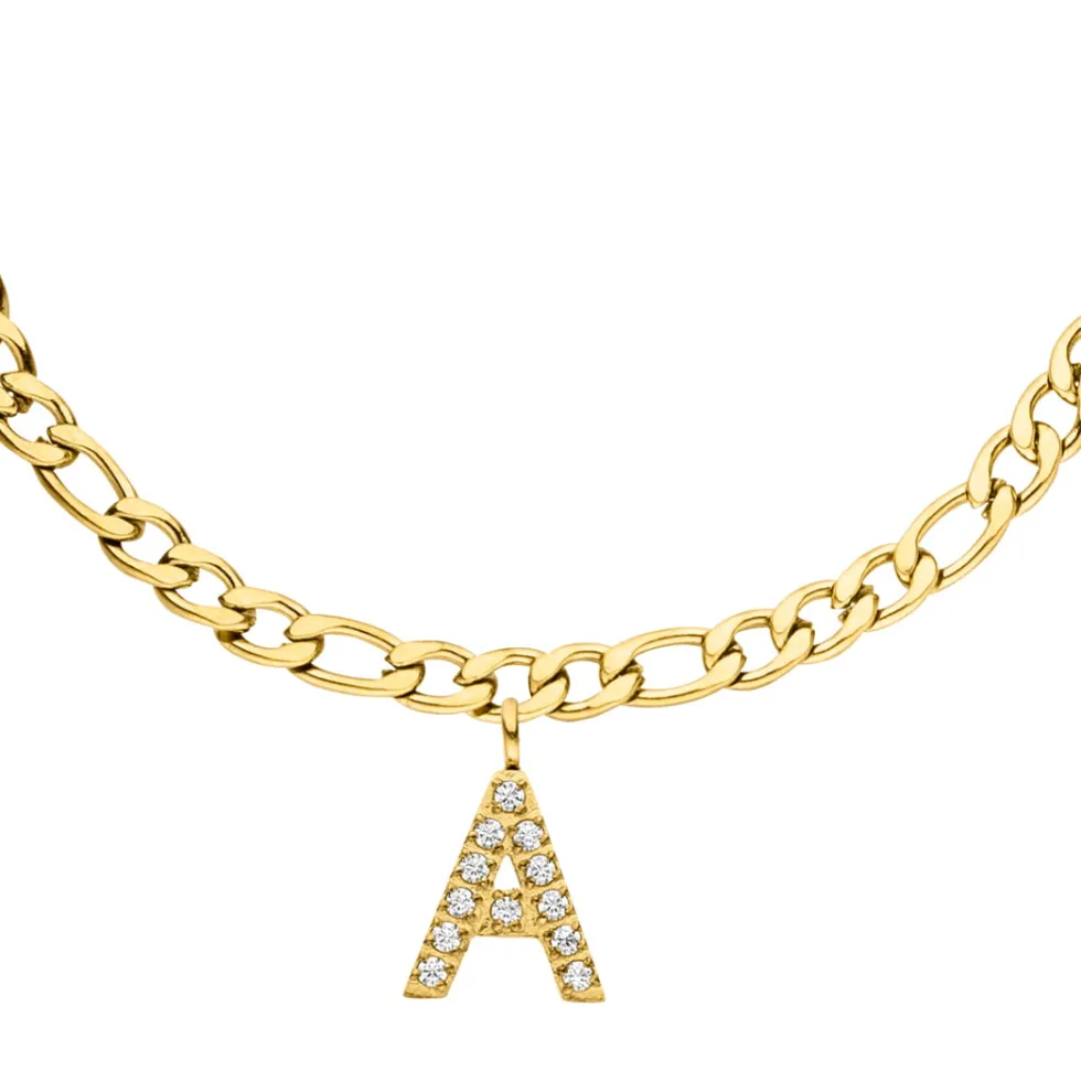 Letter Armband | 18K vergoldet