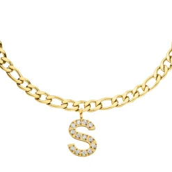Letter Armband | 18K vergoldet