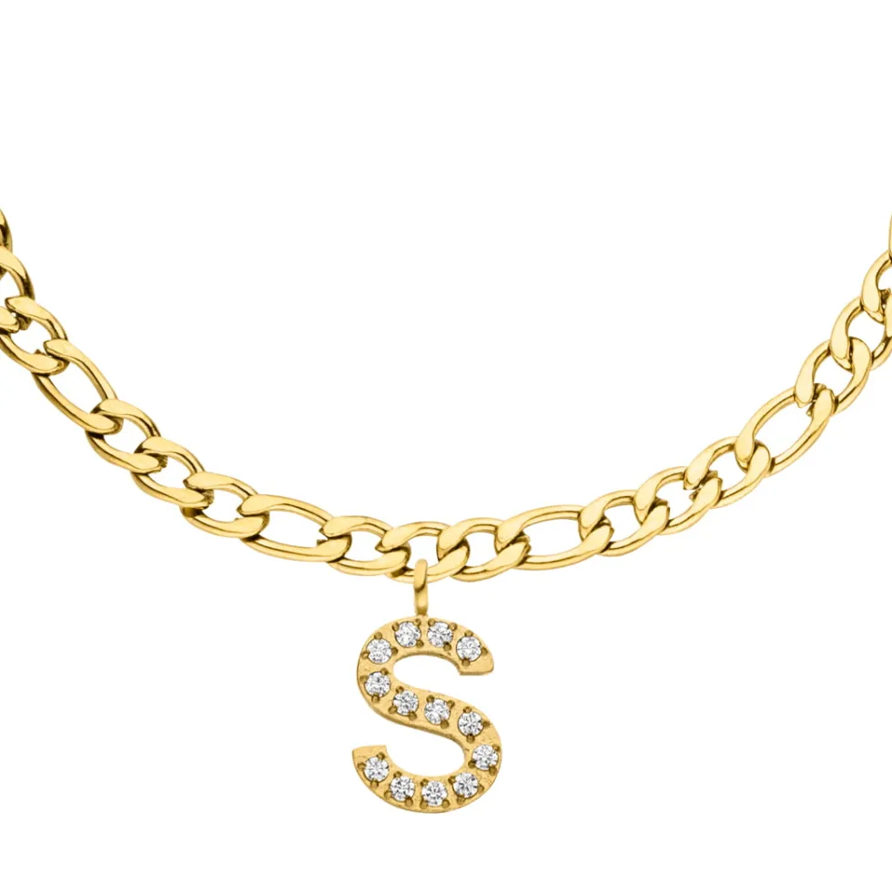 Letter Armband | 18K vergoldet