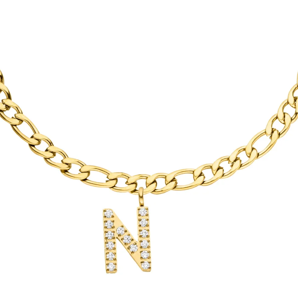 Letter Armband | 18K vergoldet