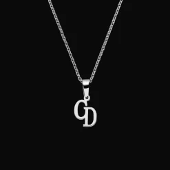 Letter Monogramm Kette | 18K vergoldet