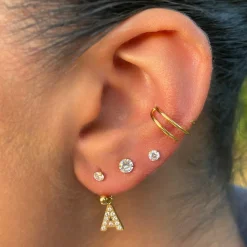 Marisol Ear Cuff | 18K vergoldet