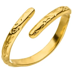 Melted Ring | 18K vergoldet