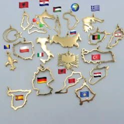 Nations Armband | 18K vergoldet