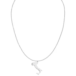 Nations Kette | Edelstahl Silber | Filigran
