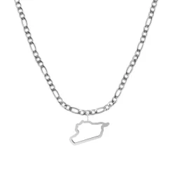 Nations Kette | Edelstahl Silber | Classic