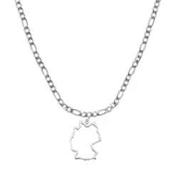 Nations Kette | Edelstahl Silber | Classic