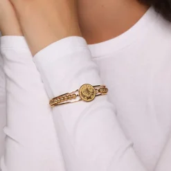 Oriental Armreif | 18K vergoldet