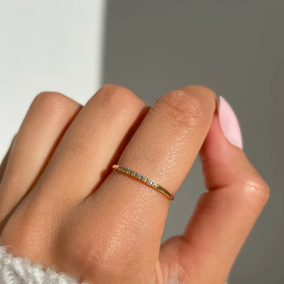 Rina Ring | 18K vergoldet