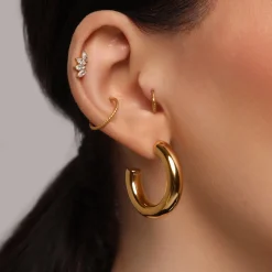 Sara Ohrringe | 18K vergoldet